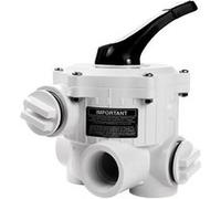 Vanne multivoies 1 1/2 toutes positions Hayward sp0710xeall blanc G