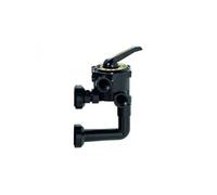 Vanne multivoies en 1P1/2 pour filtre à sable de piscine Filter pro II - NCX07020 - Hayward Noir