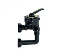 Vanne multivoies en 1P1/2 pour filtre à sable de piscine Filter pro II - NCX07020 - Hayward Noir