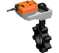 Vanne Papillon Belimo DN40/PN16 Lug 24VAC/DC Cas De Défaillance GGG40 EPDM IP40 ISO 5211 150s 40Nm D640NL/VGRK24A-LP1-5