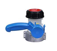 Vanne Papillon Épaisse DN40 DN50, Connecteur De Réservoir IBC 1000L, Adaptateur De Tuyau D'arrosage, Outil De Contrôle De Sortie De Conteneur, Vanne À Boisseau Sphérique(DN50)