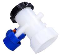 Vanne papillon pour cuve IBC MAUSER 1000L - vanne S60x6 - 76 mm - durable-Mauser IBC, Adaptateur Universel De Réservoir d'eau