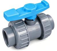 Vanne Piscine 50Mm,Pvc Vanne Arret Piscine,Pour Piscine, Jardin, Arrosage | 1 Pièce Vanne À Boule Pvc Ø 50 Mm, Vanne Piscine, Vanne Piscine Intex, Pour Bassine Plastique, Raccord Tuyau D'Arrosage