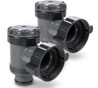 Vanne Piscine, Accessoire Piscine, Soupape à Piston D'EntréE/Sortie pour Tuyau de 38mm Pouces, Accessoire Piscine Hors Sol pour Compatible avec Coleman, Intex, Bestway