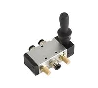 Vanne pneumatique manuelle 4H410-15, commande de cylindre, interrupteur vanne d'inversion, à plaque 2 positions et 5 voies(With-6mm-Fitting)