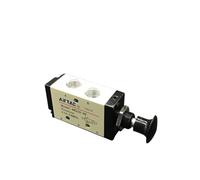 Vanne pneumatique Push Pull 6,35 mm 5 ports Commande manuelle à levier Électrovanne Vannes d'air 4R210-08
