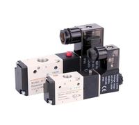 Vanne pneumatique simple solénoïde 3V110-06, 3V210-08, 3V310, 4M210-08/4M310-10, 3 ports, 2 positions, 1/4" 1/8" BSP, 24 V CC, 220 V CA(3V310-10,AC220V)
