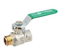 Vanne poignée verte mâle femelle 12/17 - SFERACO - 528003 Gris G