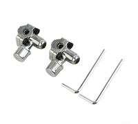 Vanne pour service Climatisation 2PCS Accès 3 en 1 pour facile | Compatible 1/4, 5/16, 3/8 pouces, kit 2 , accès rapide, maintenance pour facile, outil inclus