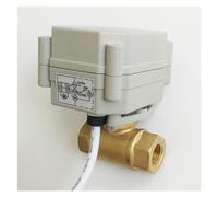 Vanne proportionnelle 2 voies en laiton 1/4'' DN8 DC12V DC24V TFM8-B2-C, signal 0-5V 0-10V ou 4-20mA for le contrôle de la modulation de l'eau(Bsp,OUTPUT PWM-0V TO 10V)
