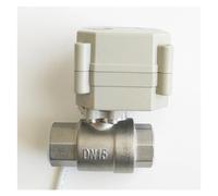 Vanne proportionnelle TFM15-S2-C 2 voies SS304 1/2 ''DN15 0-5V 0-10V ou 4-20mA DC9V-24V 5 fils for le contrôle de modulation l'eau(Output 4-20ma-0v to 10v,BSP)