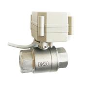 Vanne Proportionnelle Tsai Fan DN20 0-5 V 0-10 V Ou 4-20 MA 2 Voies Laiton/SS304 3/4'' DC12 V DC24 V For Contrôle De Modulation De L'eau(TFM20-S2-C (SS304),NPT THREAD_OUTPUT 4-20MA SIGNAL_4-20MA)