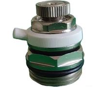 Vanne Purgeur Air Automatique Laiton 1/2 Pouces | Laiton massif nickelé, filetage 1/2 pouce, conception compacte, résistance pour usure, finition blanche (6-point Kit * 3/4)