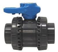 Vanne pvc double union à coller 90mm Fip VIB90C