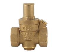 Vanne régulatrice de pression d’eau en laiton réglable, vanne de régulation de pression DN25 1 pouce, structure à piston de haute précision avec bouton de réglage pour plomberie