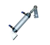 Vanne rotative, pièce de machine de remplissage de pâte en acier inoxydable SS304, passage de remplissage de pâte, adaptateur de trémie, remplisseur de cylindre, clapet anti-retour(DN25 Vavle-Round)