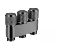 Vanne séparateur d'eau à trois voies en laiton massif avec construction antirouille et design compact pour les espaces de plomberie restreints (F)