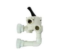 Vanne Side V6 2" ND SM20-3 blanche - liaisons à coller Ø63 non incluses pour filtre à sable Jupiter - fabrication avant 2007