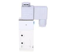 Vanne Solénoïde MVSC220-4E1, Vanne Pneumatique 5 Voies G1/4in, Coque en Alliage d'Aluminium avec Connexion Filetée, Conception Résistante à la Pression et aux Explosions pour Div (DC24V)