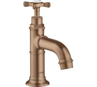 hansgrohe AXOR Montreux : robinet de sol Montreux sans vidange escamotable, uniquement pour le raccordement d'eau froide, 16530310, Couleur: Or rouge brossé