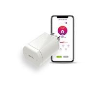 Vanne thermostatique connectée io - Pour contrôler la température des radiateurs à eau chaude avec Tahoma (switch) - Silencieuse