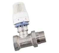 Vanne thermostatique DN25 Contrôle de température réglable for radiateurs au sol Systèmes de chauffage mixtes Régulateur de chauffage précis for une installation facile for le bureau à domicile