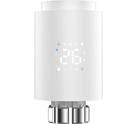 Vanne thermostatique intelligente pour radiateurs avec écran LED, régulateur de radiateur compatible Zigbee, contrôle par application mobile, vanne thermostatique intelligente