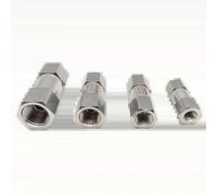 Vanne unidirectionnelle fendue en acier inoxydable 304, 1/8 "1/4" 3/8 "1/2" 3/4 "1", clapet anti-retour à filetage femelle Hexagonal(45359,G)