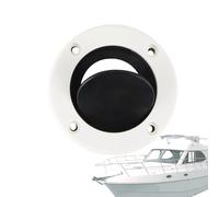 Vanne Vidange Dalot Bateau - Anti-Retour Polyvalent | Drain Kayak Blanc Épais | Accessoire Robuste Yachts Canoë | Installation Facile | Sécurisé et pour Nautisme