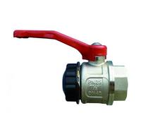 Vanne vin à boisseau sphérique laiton nickelé DN 50 - CEMO - 9016