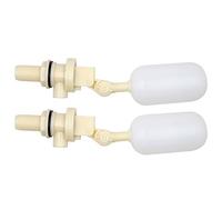 Vannes à Bille Flottante 1/2", Tube D'Alimentation Automatique pour Humidificateur D'Eau Avec Bras RéGlable pour Bassins, Abreuvoirs, Fontaines, RéServoirs D'Eau, Aquariums, Aquaculture, Lot de 2