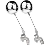 Vannes à flotteur en acier inoxydable, Vanne à bille en acier inoxydable, vanne flottante coudée, réglable 360 °, 1 pièce