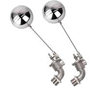 Vannes à flotteur en acier inoxydable, Vanne flotteur à 90 degrés, interrupteur de réservoir tour d'eau bille en acier inoxydable 3/4" 1", 1 pièce