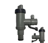 Vannes à piston pour piscine hors sol - Valve de piston d'arrêt robuste pour piscine intérieure - Multifonctionnelle, étanche, installation facile, accessoires de piscine pour améliorer l'efficacité