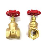 Vannes À Vanne En Laiton, 1/4 ", 3/8", 1/2 ", 3/4", 1 ", DN15, 20, 25, Interrupteur De Vanne D'eau, Filetage Interne