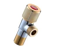 Vannes d'angle de résistance industrielle anti-érosion en laiton épais et anti-éclatement pour dispositif de contrôle des flux d'eau Vannes d'angle industrielles épaisses