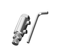 Vannes d'angle de robinet, extracteur de vis, outil de retrait de boulons pour tuyaux d'eau de 1,27 cm, 1,9 cm, 2,5 cm, valves de réparation de tuyaux d'eau de plomberie, extracteur de filetage