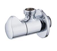 Vannes d'angle résistantes à la température et à la pression, installation facile, filetage standard/2, valves anti-fuite pour installations sanitaires, laiton anti-fuite