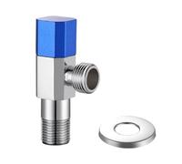 Vannes d'arrêt à installation rapide et anti-goutte, valves à angle de rotation, étanches pour cuisine, salle de bain et toilettes, contrôle de l'eau de qualité industrielle, contrôle de l'eau