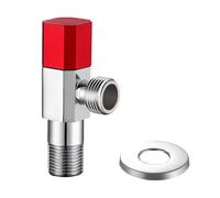Vannes d'arrêt à installation rapide et anti-goutte, valves à angle de rotation, étanches pour cuisine, salle de bain et toilettes, contrôle de l'eau de qualité industrielle, contrôle de l'eau