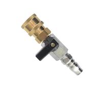 Vannes d'arrêt d'air polyvalentes de 6,35 mm avec buse NW 7.2 - Accessoire portable pour plages de température - Usage quotidien - Vannes à haute pression