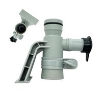 Vannes d'arrêt pour piscines hors-sol, vanne d'arrêt pour piscines hors-sol, remplacement de la vanne de tuyau de piscine - Valve à piston, accessoire pour l'entretien de la piscine hors sol