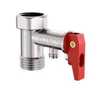 Vannes de chauffe-eau universelles en laiton - Vannes de décharge de pression de 1,27 cm - Régulateur de chaudière électrique