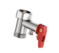 Vannes de chauffe-eau universelles en laiton - Vannes de décharge de pression de 1,27 cm - Régulateur de chaudière électrique