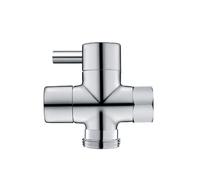 Vannes de dérivation de douche efficaces à économie d'eau, facile à installer, adaptateur inverseur de douche, résistant à la corrosion, rehausseur esthétique de salle de bain