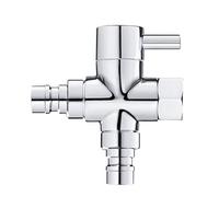 Vannes de dérivation de douche efficaces à économie d'eau, facile à installer, adaptateur inverseur de douche, résistant à la corrosion, rehausseur esthétique de salle de bain
