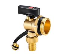 Vannes de distribution de chauffage au sol en cuivre - Grand débit - Séparateur d'eau - Connecteur de vidange de sol