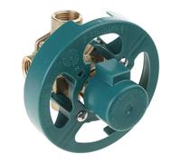 Vannes de douche en laiton à pression équilibrée dissimulées avec arrêts, circulation à quatre voies, facile à utiliser, valves équilibrées en laiton avec arrêts