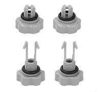 Vannes de libération d'air Vannes de libération de sédiments, 1 ensemble 25004/2500 Gph et ci-dessous accessoires pour joints de pompe à filtre pour Intex Pack O Rings