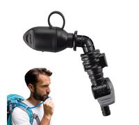 Vannes de morsure pour sacs d'hydratation - Valve de morsure en silicone, buse en silicone à 45 degrés | Pack d'hydratation de rechange en silicone avec couvercle, buses de tube de rechange pour vélo